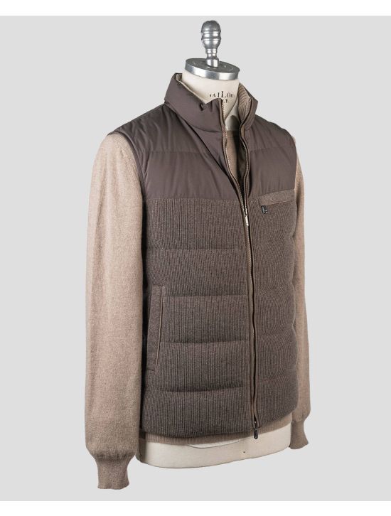 Cesare Attolini Cesare Attolini Brown Cashmere Vest Brown 001