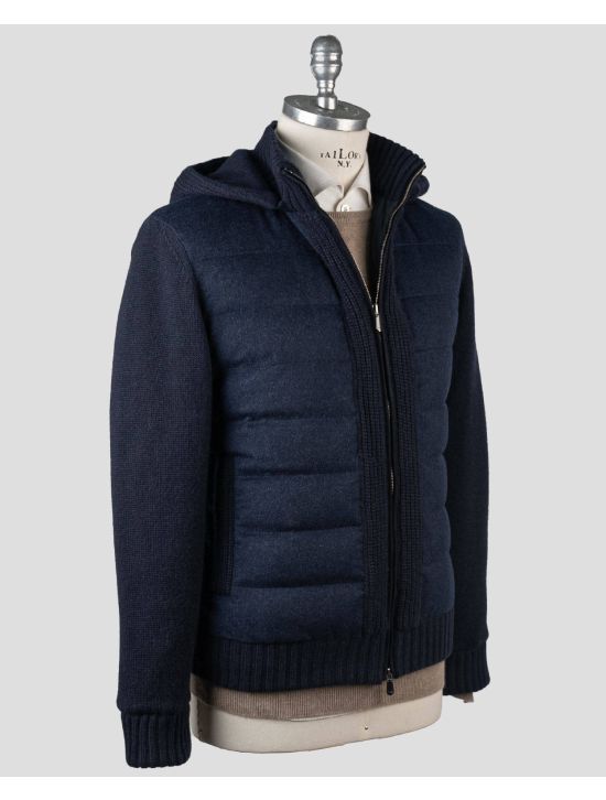 Cesare Attolini Cesare Attolini Blue Cashmere Coat Blue 001