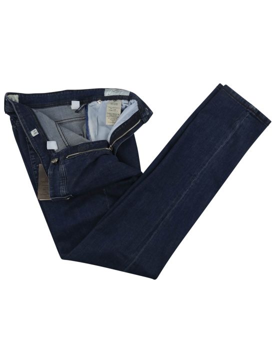 Luigi Borrelli Luigi Borrelli Blue Cotton Ea Jeans Blue 001