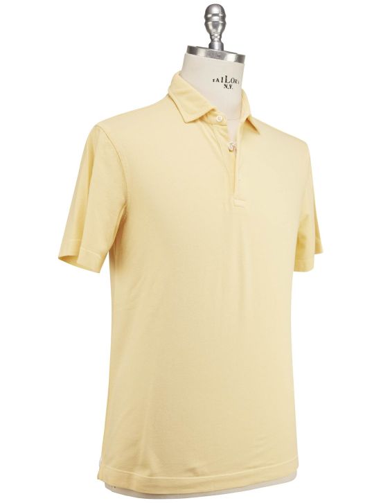 Luigi Borrelli Luigi Borrelli Yellow Cotton Polo Yellow 001