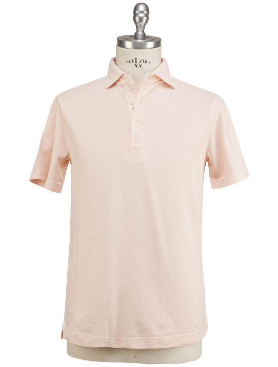 Luigi Borrelli Luigi Borrelli Pink Cotton Polo Pink 000