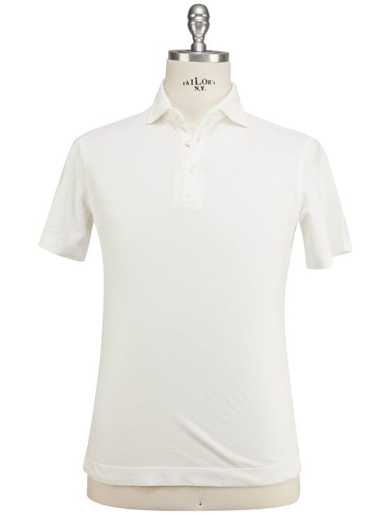 Luigi Borrelli Luigi Borrelli White Cotton Polo White 000