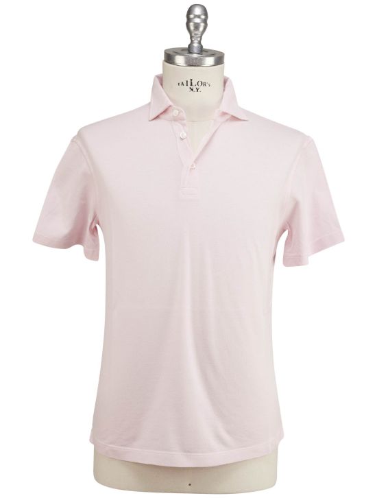 Luigi Borrelli Luigi Borrelli Pink Cotton Polo Pink 000