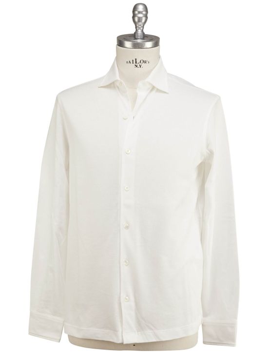 Luigi Borrelli Luigi Borrelli White Cotton Shirt White 000