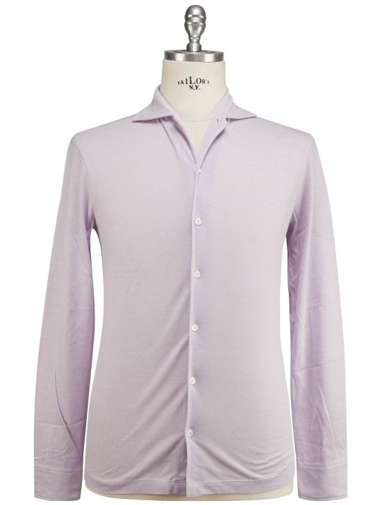 Luigi Borrelli Luigi Borrelli Purple Cotton Shirt Purple 000