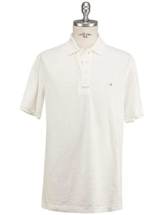 Luigi Borrelli Luigi Borrelli White Cotton Polo White 000