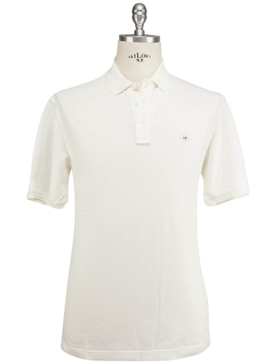 Luigi Borrelli Luigi Borrelli White Cotton Polo White 000