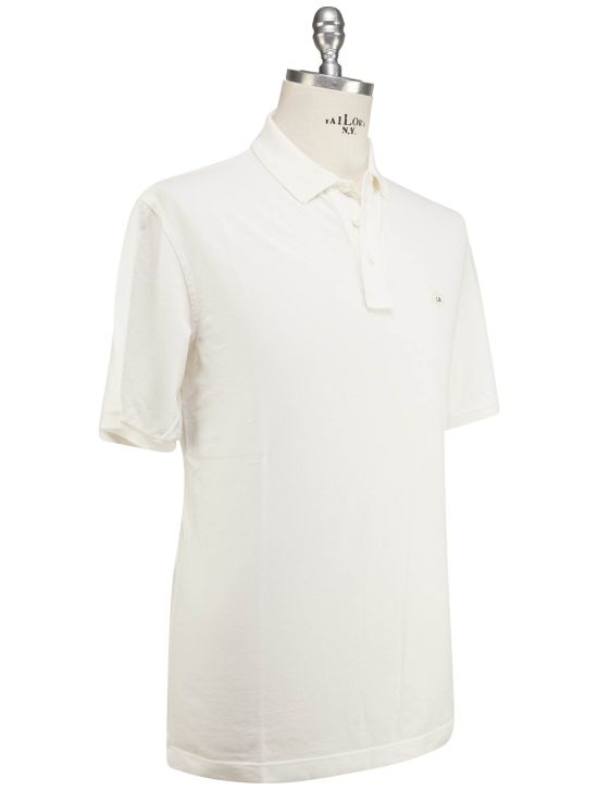 Luigi Borrelli Luigi Borrelli White Cotton Polo White 001