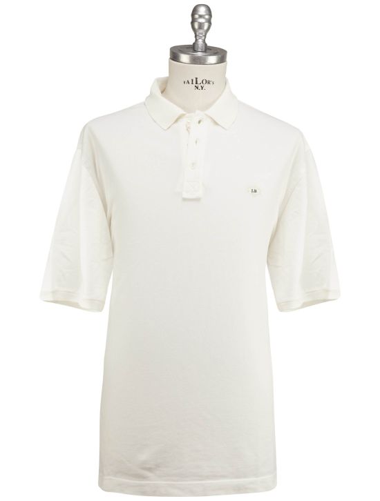 Luigi Borrelli Luigi Borrelli White Cotton Polo White 000