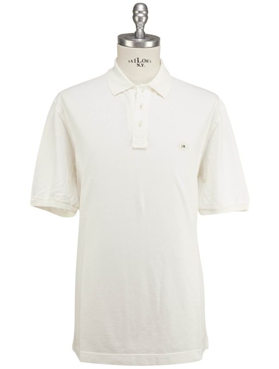 Luigi Borrelli Luigi Borrelli White Cotton Polo White 000