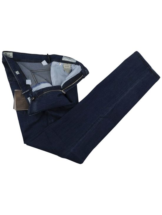 Luigi Borrelli Luigi Borrelli Blue Cotton Ea Jeans Blue 001