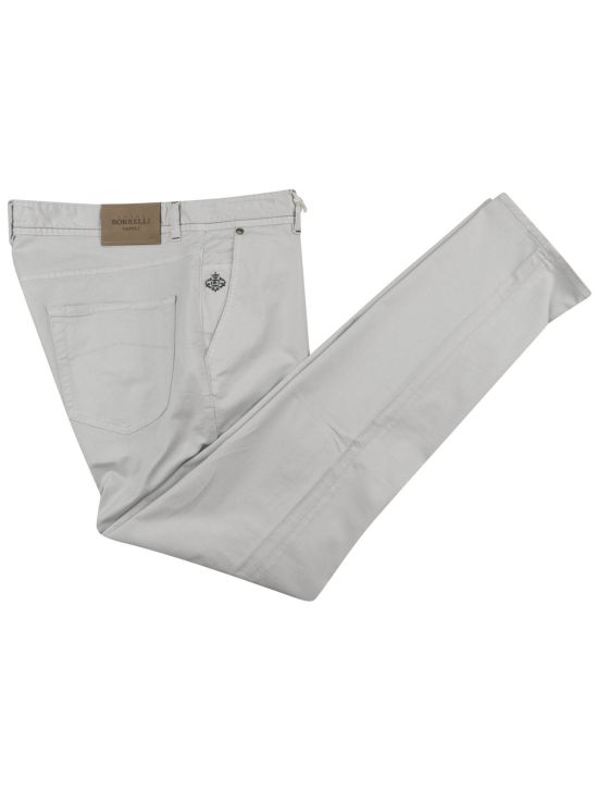 Luigi Borrelli Luigi Borrelli Gray Cotton Ea Pant Gray 000