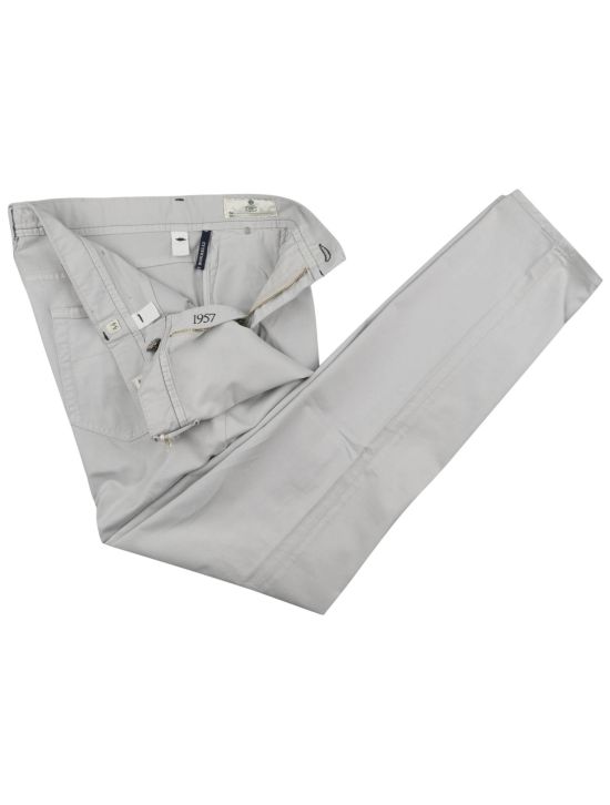 Luigi Borrelli Luigi Borrelli Gray Cotton Ea Pant Gray 001