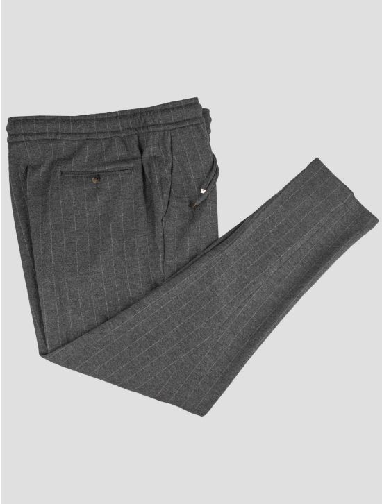 Isaia Isaia Gray Wool Pants Gray 000