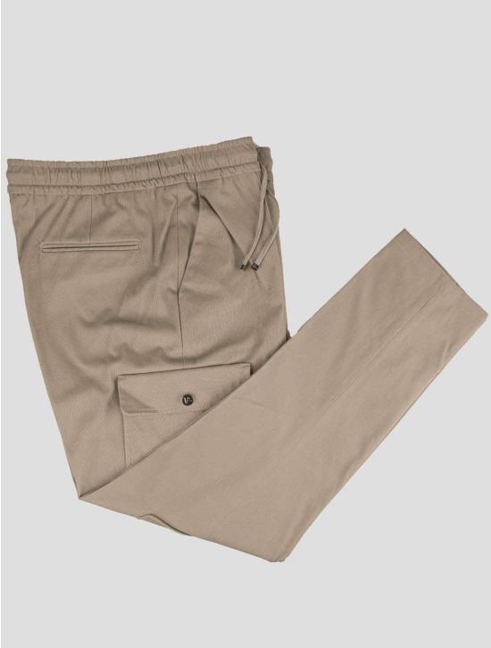 Isaia Isaia Beige Cotton Ea Cargo Pants Beige 000