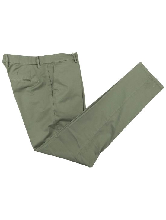 Luigi Borrelli Luigi Borrelli Green Cotton Ea Pant Green 000