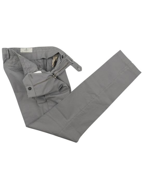 Luigi Borrelli Luigi Borrelli Gray Cotton Ea Pant Gray 001