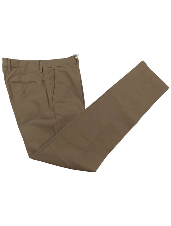 Luigi Borrelli Luigi Borrelli Brown Cotton Ea Pant Brown 000