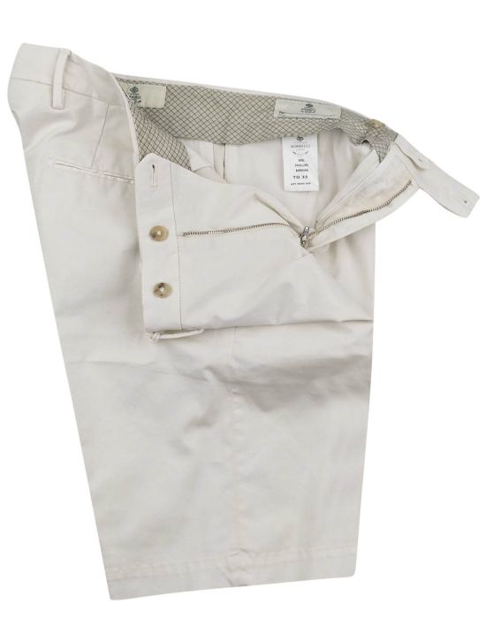 Luigi Borrelli Luigi Borrelli Beige Cotton Ea Short Pant Beige 001