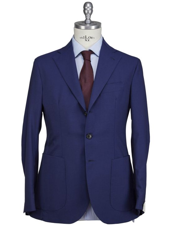 Luigi Borrelli Luigi Borrelli Blue Virgin Wool Blazer Blue 000