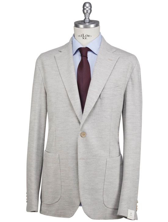 Luigi Borrelli Luigi Borrelli Beige Virgin Wool Blazer Beige 000