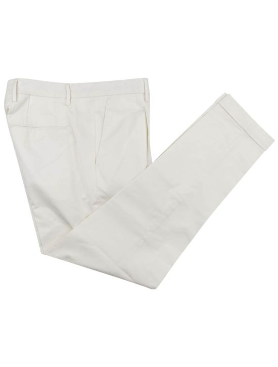 Luigi Borrelli Luigi Borrelli White Cotton Ea Pant White 000