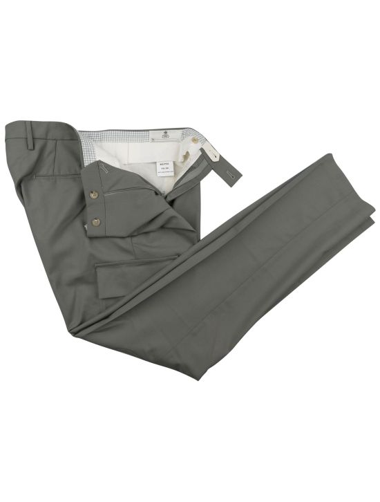 Luigi Borrelli Luigi Borrelli Green Virgin Wool Cargo Pant Green 001