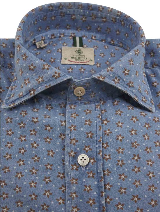 Luigi Borrelli Luigi Borrelli Multicolor Cotton Shirt Multicolor 001