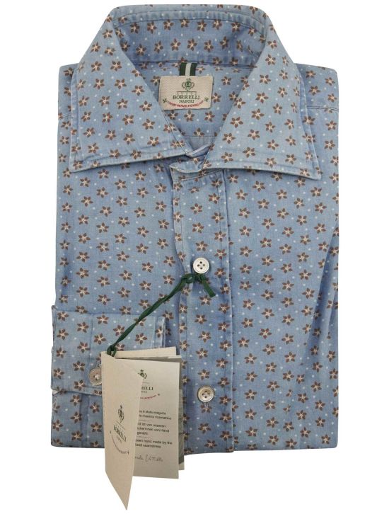 Luigi Borrelli Luigi Borrelli Multicolor Cotton Shirt Multicolor 000