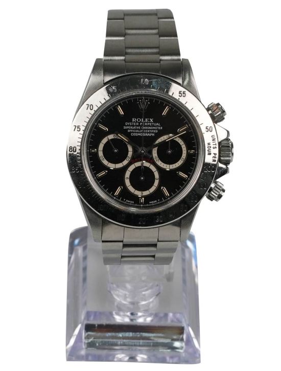 Rolex Rolex DAYTONA ref. 16520 MOV.ZENITH 6 Inverted BEZEL 200 FULL SET RARE Silver 000