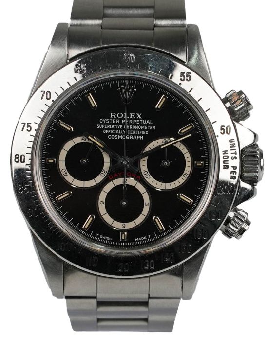 Rolex Rolex DAYTONA ref. 16520 MOV.ZENITH 6 Inverted BEZEL 200 FULL SET RARE Silver 001