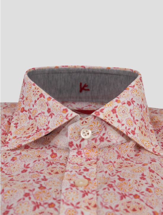 Isaia Isaia Pink Cotton Shirt Pink 001