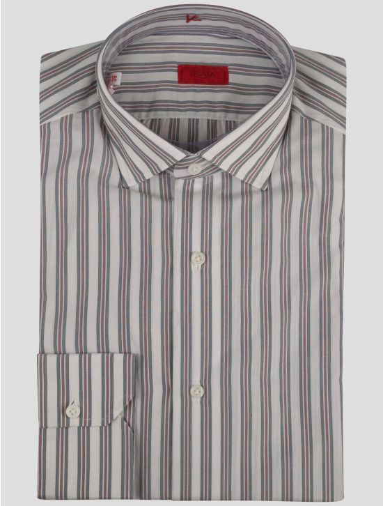 Isaia Isaia Multicolor Cotton Shirt Multicolor 000