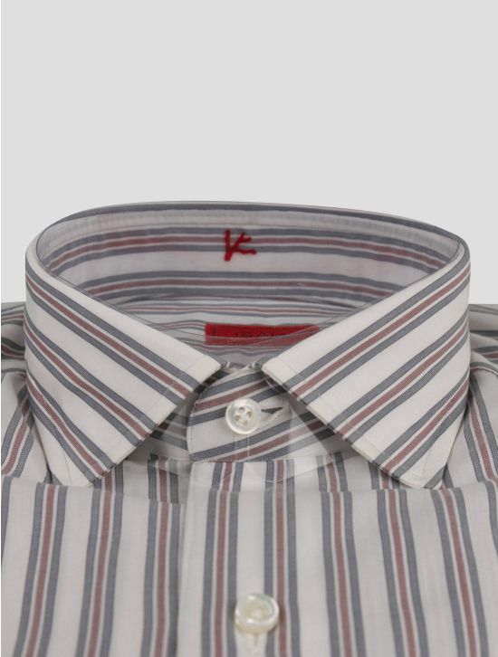 Isaia Isaia Multicolor Cotton Shirt Multicolor 001