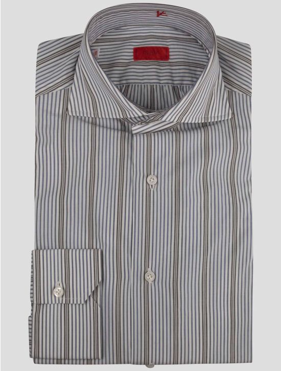 Isaia Isaia Multicolor Cotton Shirt Multicolor 000