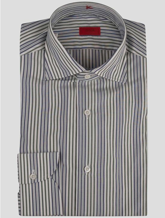 Isaia Isaia Multicolor Cotton Shirt Multicolor 000