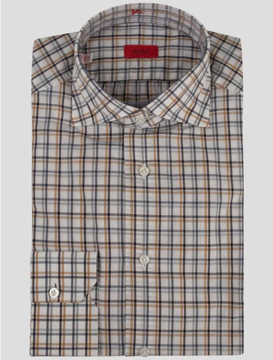 Isaia Isaia Multicolor Cotton Shirt Multicolor 000