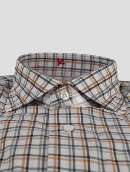 Isaia Isaia Multicolor Cotton Shirt Multicolor 001