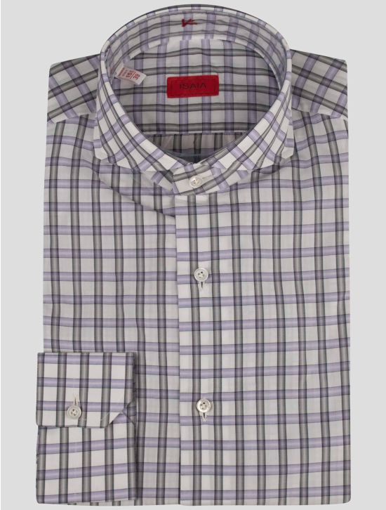 Isaia Isaia Multicolor Cotton Shirt Multicolor 000