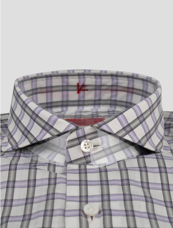 Isaia Isaia Multicolor Cotton Shirt Multicolor 001