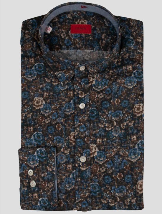 Isaia Isaia Multicolor Cotton Shirt Multicolor 000