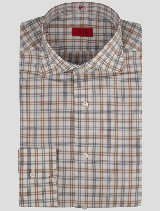 Isaia Isaia Multicolor Cotton Shirt Multicolor 000