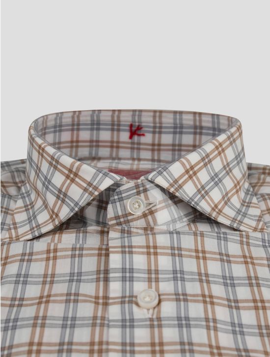 Isaia Isaia Multicolor Cotton Shirt Multicolor 001