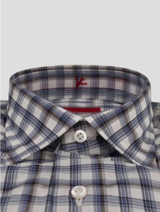 Isaia Isaia Multicolor Cotton Shirt Multicolor 001