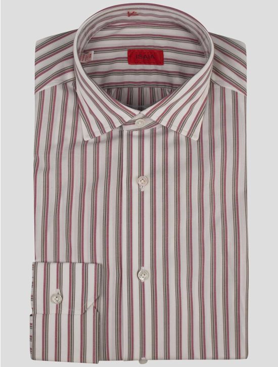 Isaia Isaia Multicolor Cotton Shirt Multicolor 000