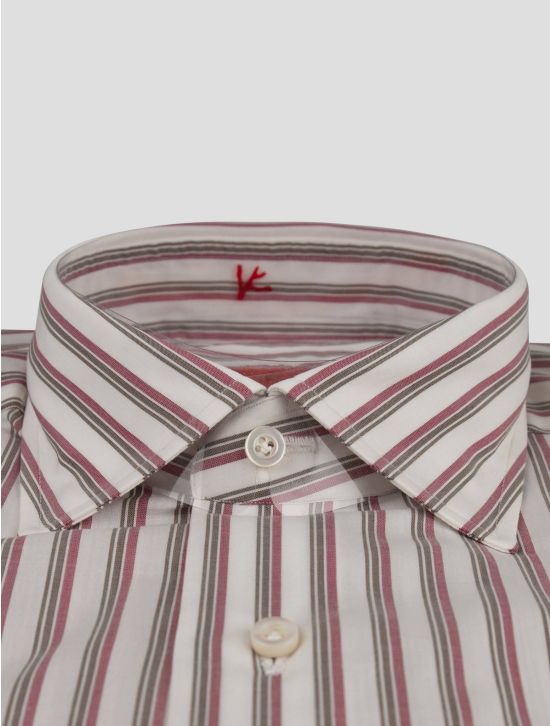 Isaia Isaia Multicolor Cotton Shirt Multicolor 001