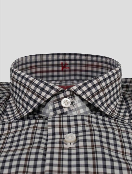 Isaia Isaia Multicolor Cotton Shirt Multicolor 001