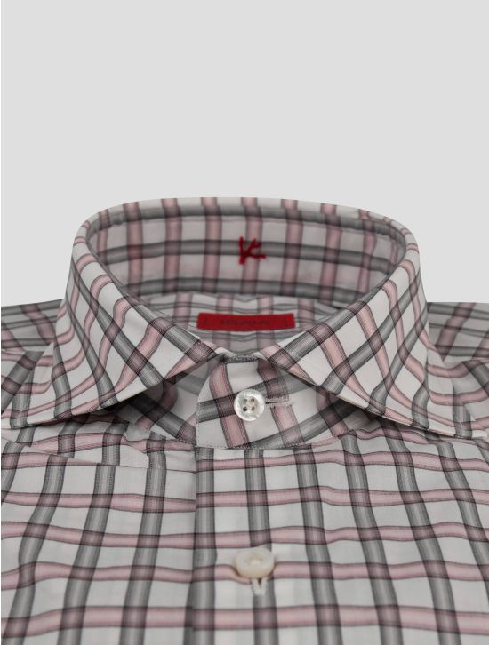 Isaia Isaia Multicolor Cotton Shirt Multicolor 001