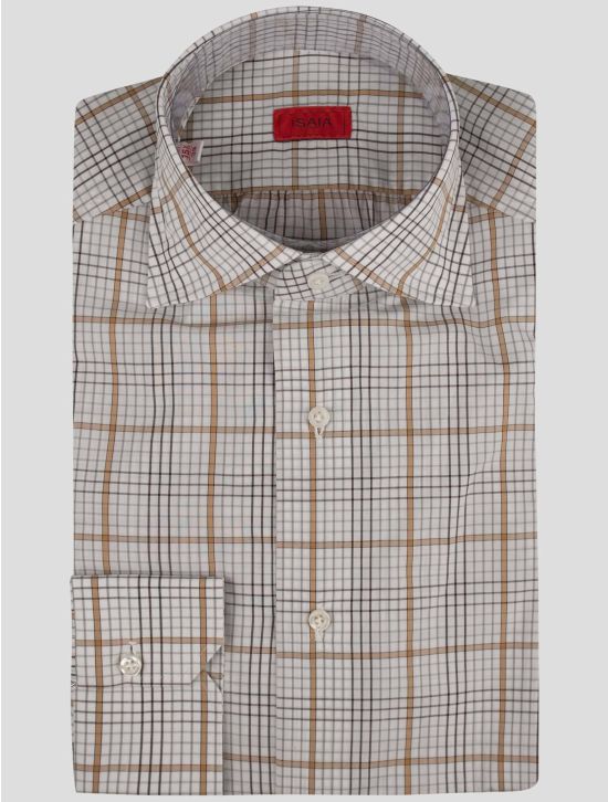 Isaia Isaia Multicolor Cotton Shirt Multicolor 000