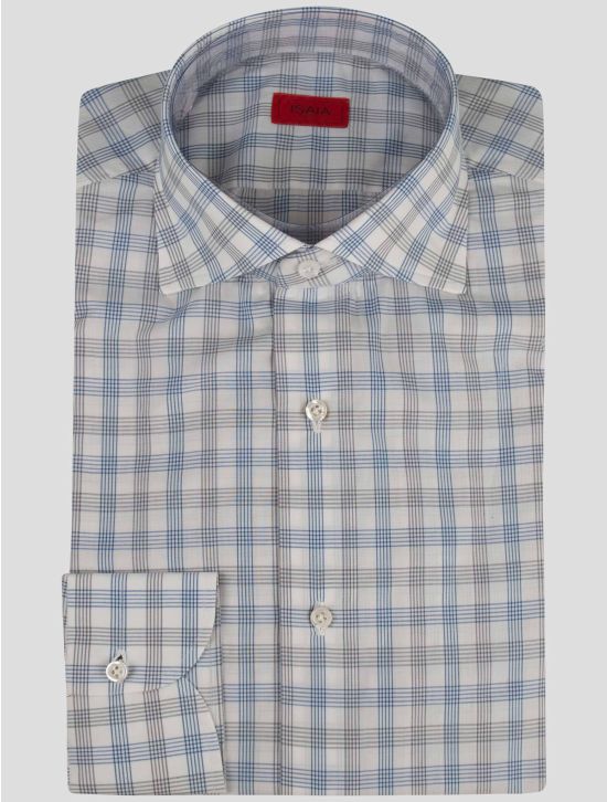 Isaia Isaia Multicolor Cotton Shirt Multicolor 000